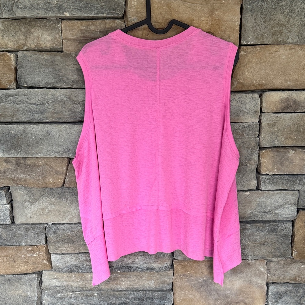 NWT- CHELSEA & VIOLET - bubble gum pink flowing tank - Picture 5 of 6